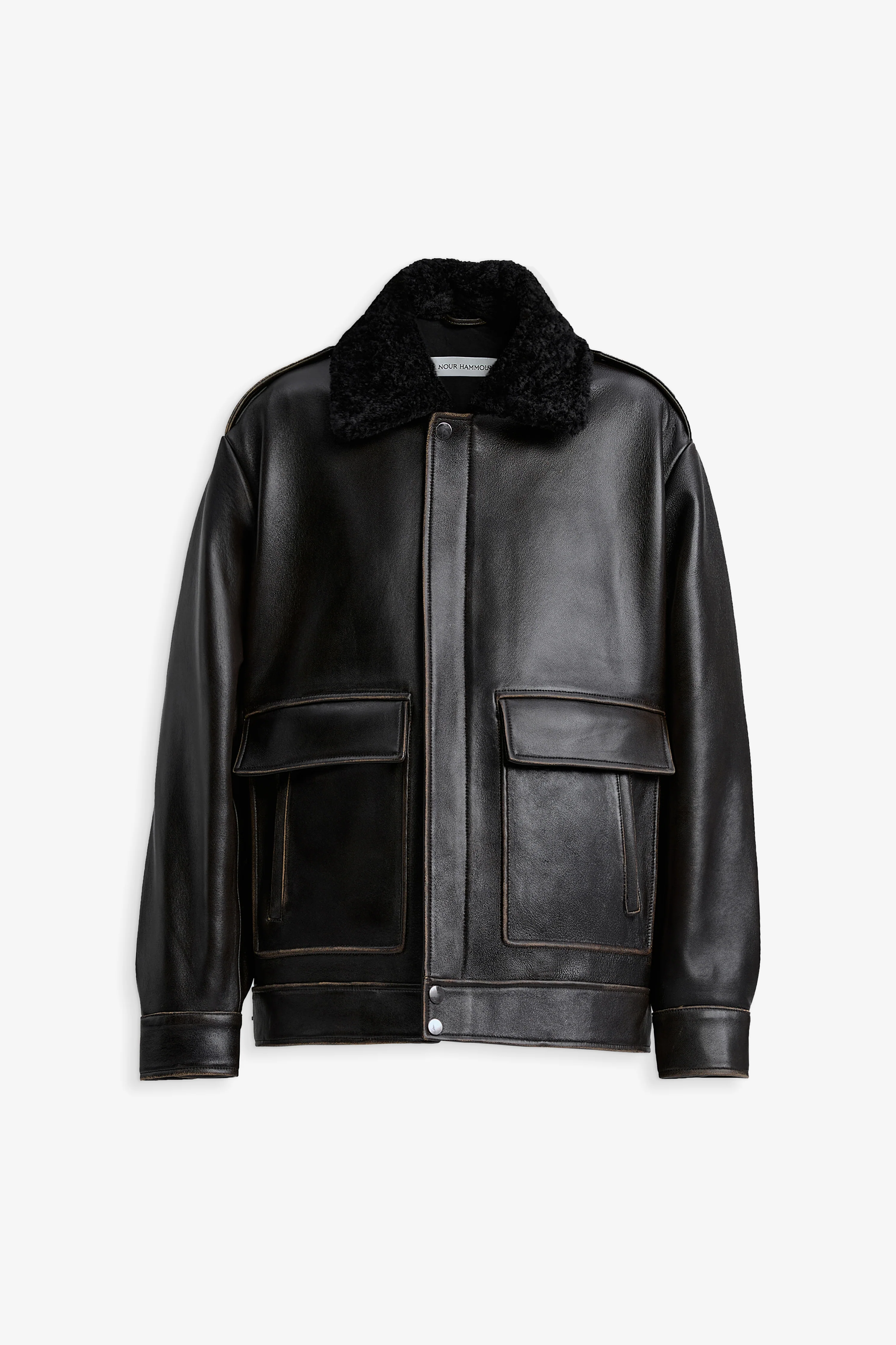 Drey Shearling Collar